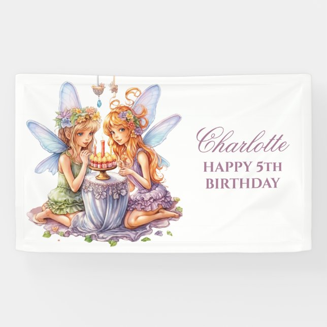 BIRTHDAY FAIRY Banner (Horizontal)