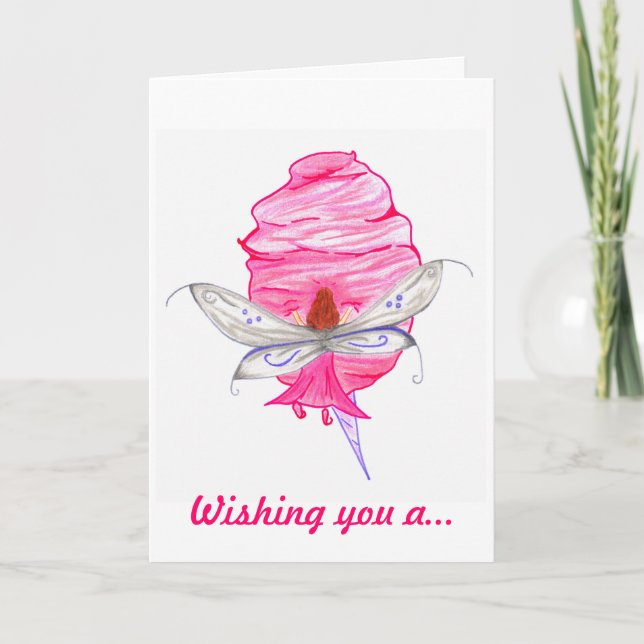 Birthday Fairy card (Front)
