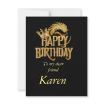 Birthday Flat Card