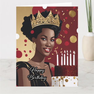 Birthday -Folded Greeting Card