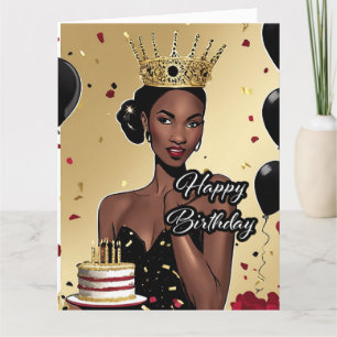 Birthday -Folded Greeting Card