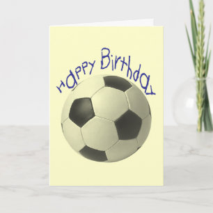 Birthday Football Gifts Card
