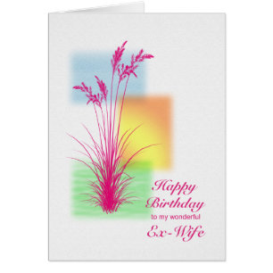 Birthday for Ex-Wife, grasses scene