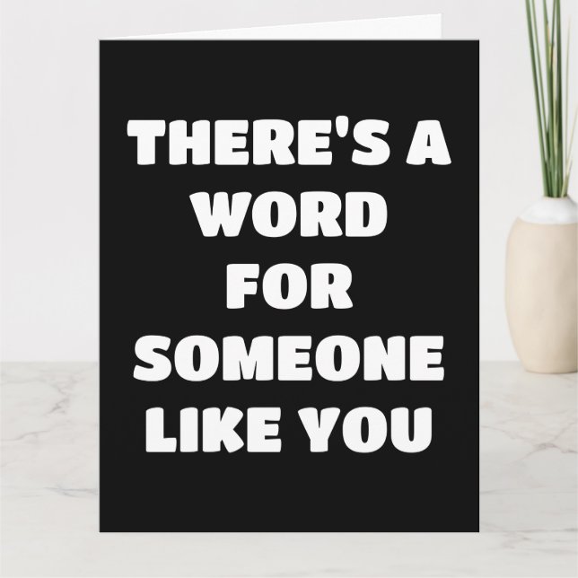 BIRTHDAY FOR HER WIFE GIRLFRIEND BIG CARD (Front)