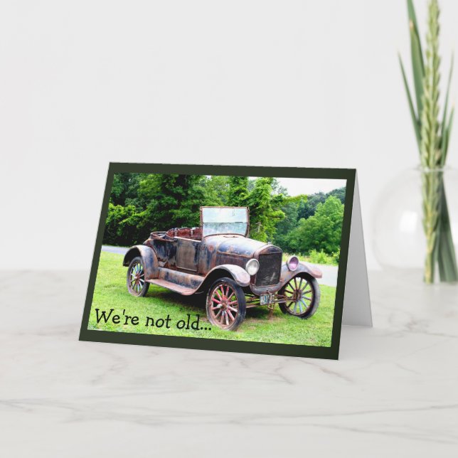 Birthday for Millenials Getting Older Card (Front)