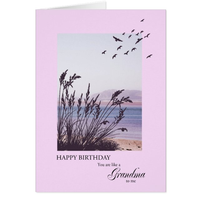 Birthday for someone who is like a Grandma to you (Front)