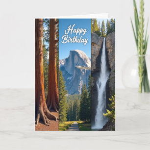 Birthday Forest Vista Card
