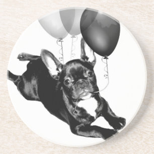 Birthday French Bulldog Coaster