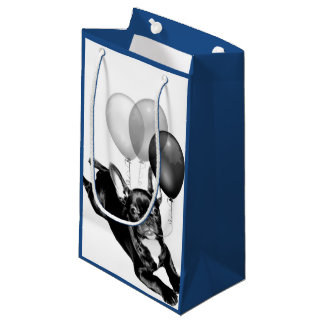 Birthday French Bulldog gift bag