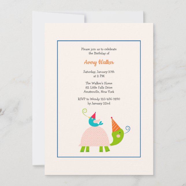 Birthday Friends Invitation (Front)
