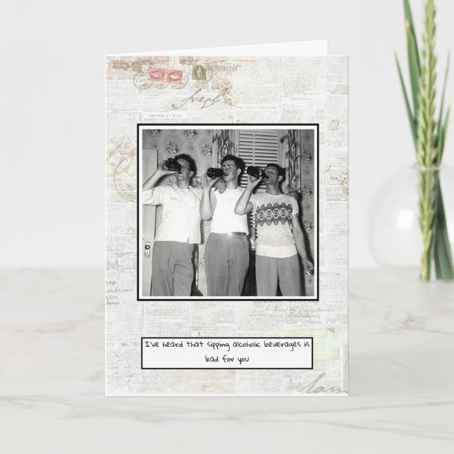 Birthday Funny Card (Front)