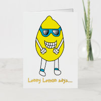 Birthday Funny Lemon