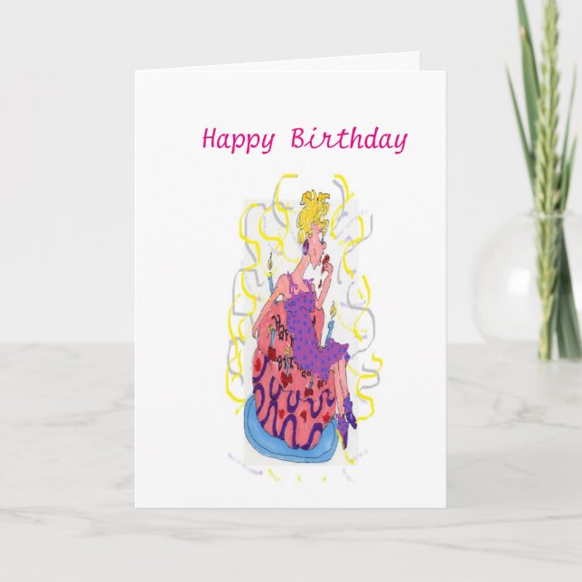 Birthday Gal /Sarr Card (Front)