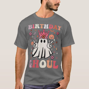 Birthday Ghoul Halloween Kids Birthday Party Outfi T-Shirt