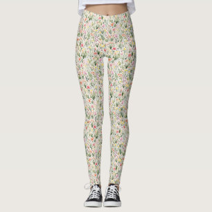 Birthday Gift A Garden Of Flowers Leggings