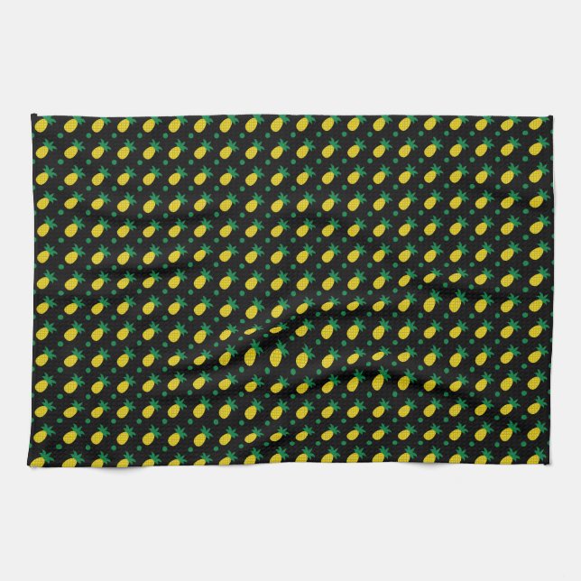 Birthday Gift | Acting Like A Pineapple Kitchen Towel (Horizontal)