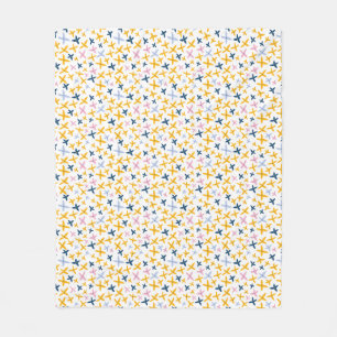 Birthday Gift All Flowers Keep The Light Fleece Blanket
