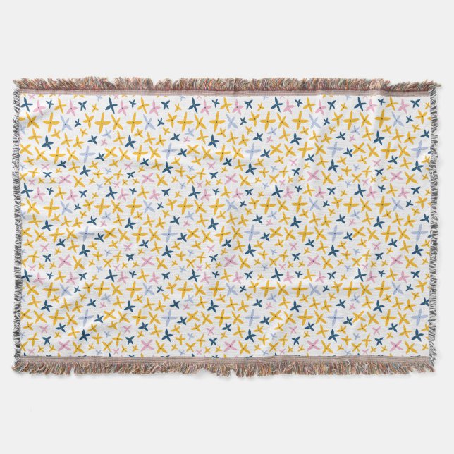 Birthday Gift | All Flowers Keep The Light Throw Blanket (Front)