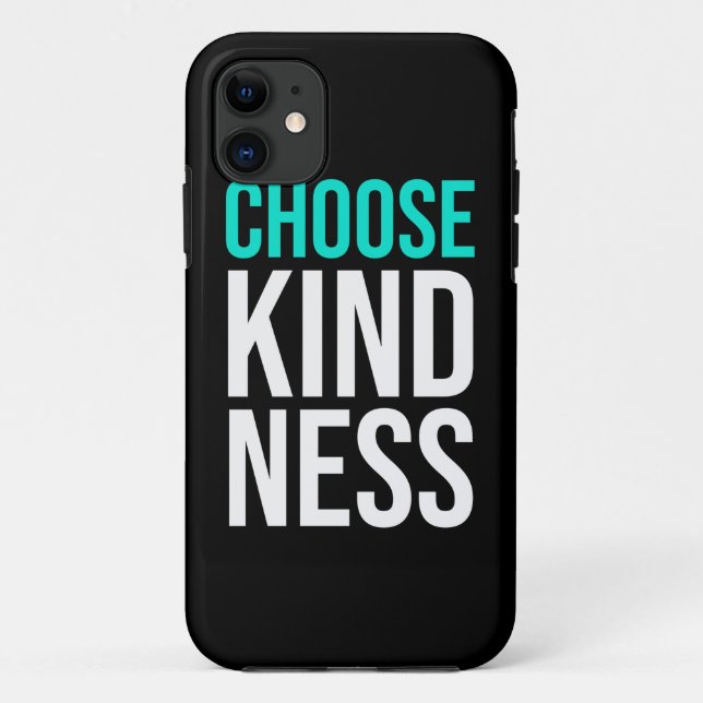 Birthday Gift Choose Kindness Case-Mate iPhone Case (Back)