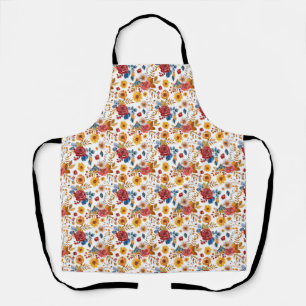 Birthday Gift   Colourful Floral Apron