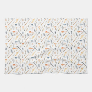 Birthday Gift Fishing Is Fun Catching Is Better Kitchen Towel