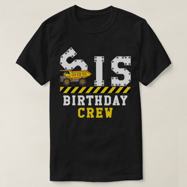 Birthday Gift For Big Sister Future Construction W T-Shirt (Design Front)