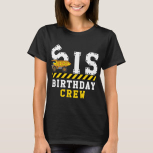 Birthday Gift For Big Sister Future Construction W T-Shirt