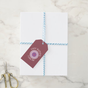 BIRTHDAY GIFT FOR MOM, DAD, HUSBAND, WIFE GIFT TAGS