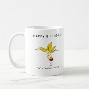 Birthday gift, glamourous banana. Funny  Coffee Mug