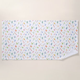 Birthday Gift   I Love Fishing Beach Towel