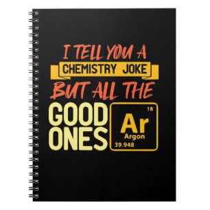 Birthday Gift I Tell You A Chemistry Notebook