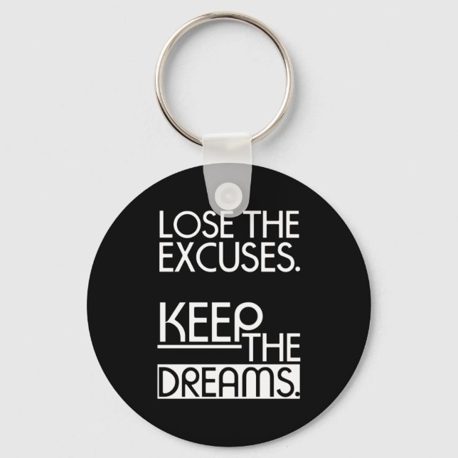 Birthday Gift Keep The Dreams Keychain (Front)