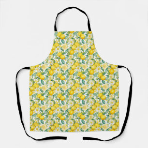 Birthday Gift   Lemon and Daisy Seamless Apron