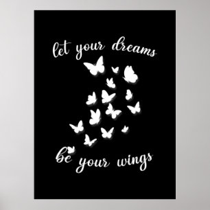 Birthday Gift Let Your Dreams Be Your Swings Poster