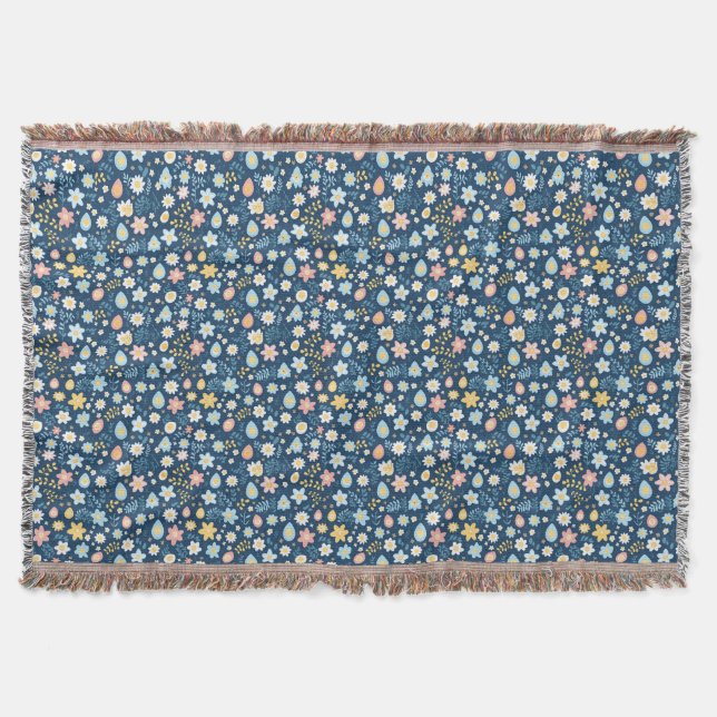 Birthday Gift | Life Is A Flower Throw Blanket (Front)