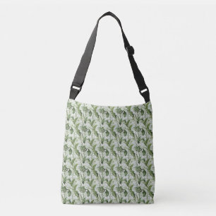 Birthday Gift Lily of the Valley Flower Seamless Crossbody Bag