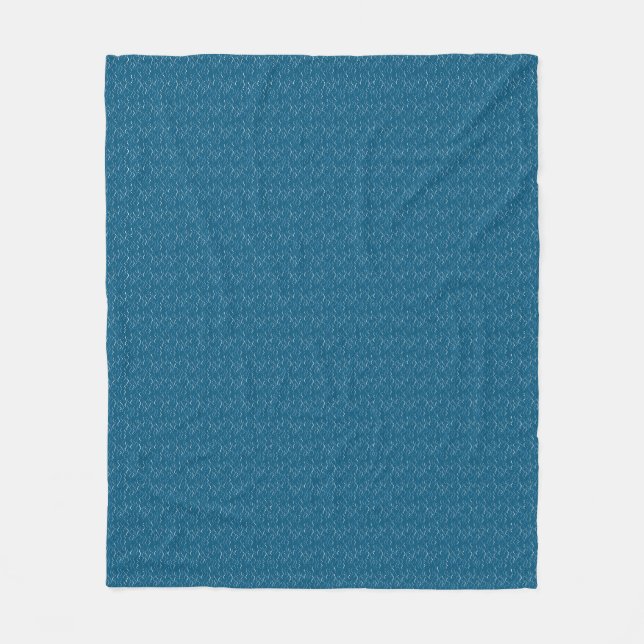 Birthday Gift | Live By The Tides Fleece Blanket (Front)