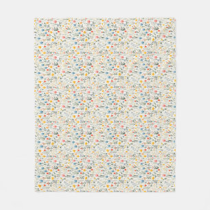 Birthday Gift   Love Is Flower-like Fleece Blanket