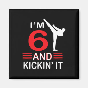 Birthday Gift Martial Arts Gift Boys Girls Magnet
