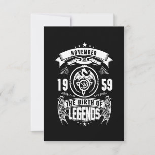 Birthday Gift   November 1959 The Birth Of Legends