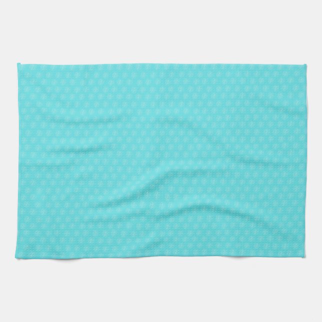 Birthday Gift | Peace, Love, And Coconuts Kitchen Towel (Horizontal)
