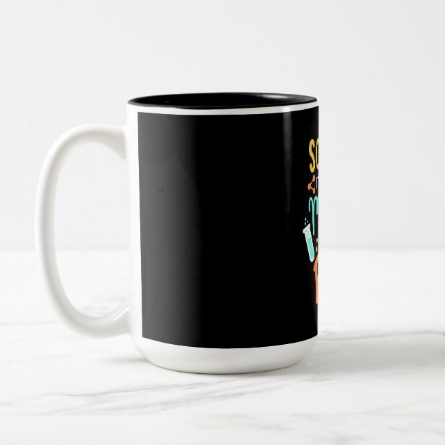 Birthday Gift | Science It Is Like Magic Two-Tone Coffee Mug (Left)