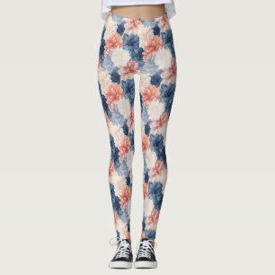 Birthday Gift   Seamless Floral Leggings