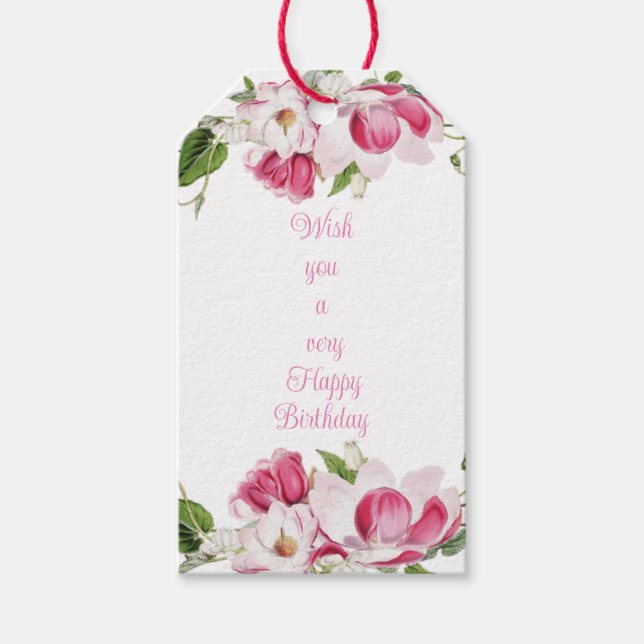 Birthday Gift Tag (Front)