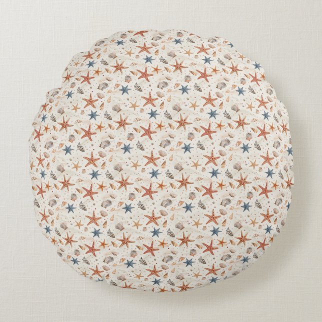 Birthday Gift | Take Time To Coast Round Pillow (Front)