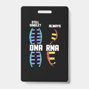 Birthday Gift   Teacher Biologist DNA And RNA Badge
