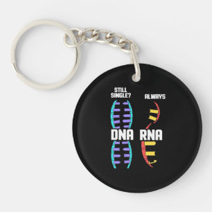 Birthday Gift Teacher Biologist DNA And RNA Keychain