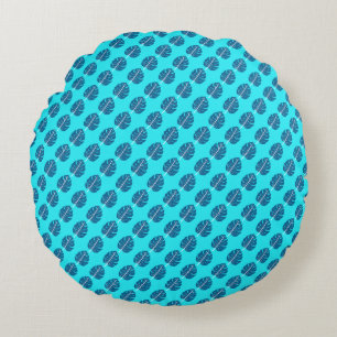 Birthday Gift The Beach Is My Therapy Round Pillow