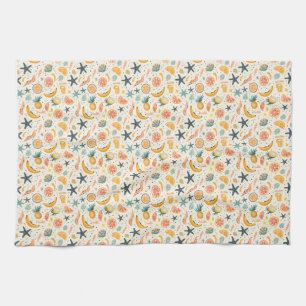 Birthday Gift   The Beach Is Where I Find Myself Kitchen Towel
