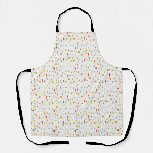 Birthday Gift | The Earth Laughs In Flowers Apron (Front)